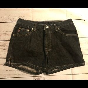 GUESS women's size 28 dark wash shorts